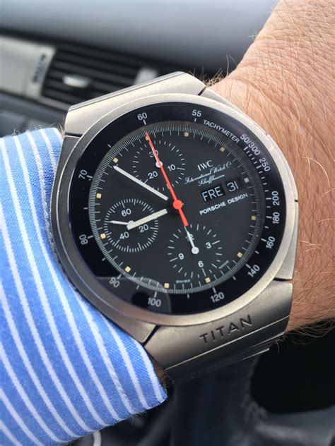 iwc titanium porshe|porsche titan watch.